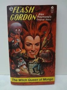 Flash Gordon 5 The Witch Queen Of Mongo - Alex Raymond - 1974 - Avon - Paperback - Picture 1 of 22