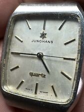  Vintage Junghans Watch made in Germany Rare  Stainless Steel quartz