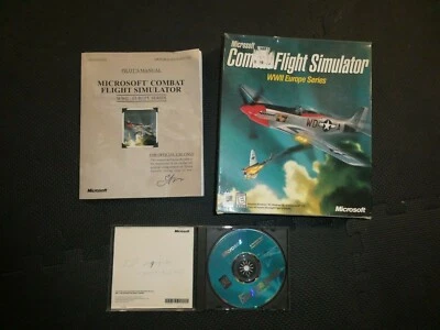 Microsoft Combat Flight Simulator WWII Europe Series -PC Game 1998 - Image 1 of 4