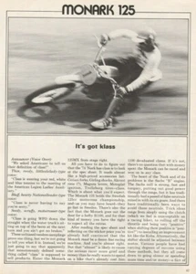 1974 Monark 125 MX - 6-Page Vintage Motorcycle Test Article - Picture 1 of 1