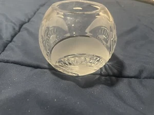 Rosaska Crystal Bowl Or Crystal Rose Bowl - Picture 1 of 5
