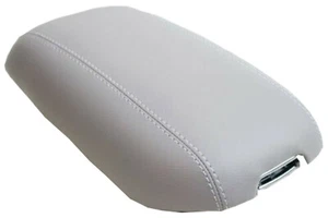 Fits 14-18 Kia Sorento Real Leather Center Console Armrest Cover Gray - Imagen 1 de 6