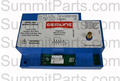 GEMLINE DRYER IGNITOR 24V FOR HUEBSCH, DS3S-H, M413532, GEM-532, 70367301G,70367301P