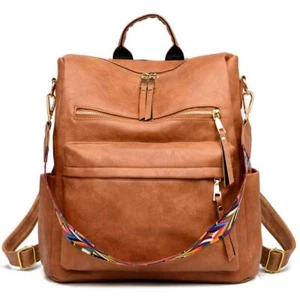 Fashion Backpack Purse for Women Multipurpose Design Convertible Satchel Handbag - Picture 1 of 9