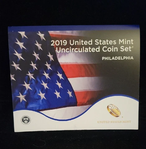 2019 **P ONLY** Uncirculated Mint Set | Beautiful Set | US Mint Set | UNC Cover