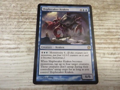 1x Shipbreaker Kraken - Theros - NM - English - OOP MTG - Bild 1 von 2