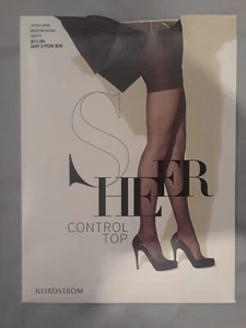 Nordstorm Sheer Control Top Style 2002 Size B, 3 pair + See Description - Picture 1 of 4