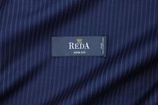 Reda Italie (Fabriqué pour Hugo Boss) 3m tissu d'ajustement bande bleu marine 290 gr