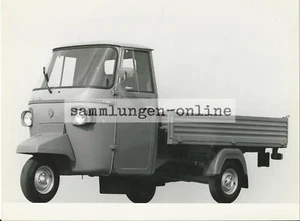 PIAGGIO P 601 Ape vagón plataforma foto fotografía foto de fábrica fotografía - Imagen 1 de 2