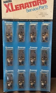 VTG Aurora XLERATORS Chassis & Diode Cars 2 & 4 ‘73 FULL DISPLAY card #2750 NOS! - Picture 1 of 2