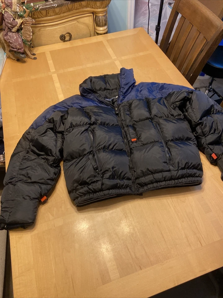 Chaqueta acolchada Nautica Competition juvenil XS vintage? Relleno de plumón de ganso de nailon Foto 1 de 4