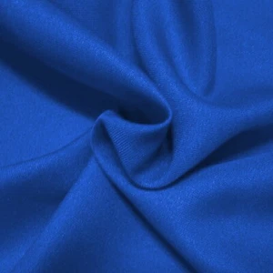 ROYAL BLUE Textured Twill Polyester Fabric 60" Dressing Clothing Craft Material - Picture 1 of 1