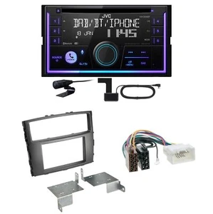 JVC KW-DB95BT Bluetooth Digitalradio Einbauset für Mitsubishi Pajero bis 2014 - Bild 1 von 1