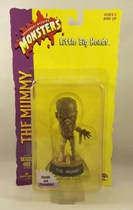 THE MUMMY Little Big Heads Universal Studios Monsters Sideshow Toys 1999 MOC - Picture 1 of 8