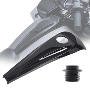 Consola de combustible para tablero + cubierta de tapa del tanque de gasolina para Harley Road Street Glide 2008-2023 - Imagen 1 de 13
