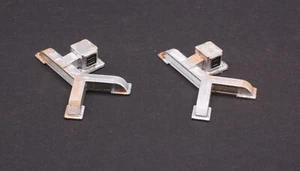 N Scale Set of 2 HVAC Ducts and AC Roof Detail Accessory Painted Weathered New - Picture 1 of 7