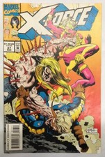 X-FORCE #37 (1991) VF STICKER COPY MARVEL