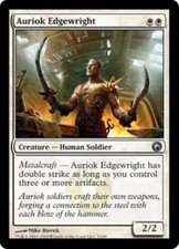 WOTC MtG Scars of Mirrodin Auriok Edgewright (U) (x4) NM
