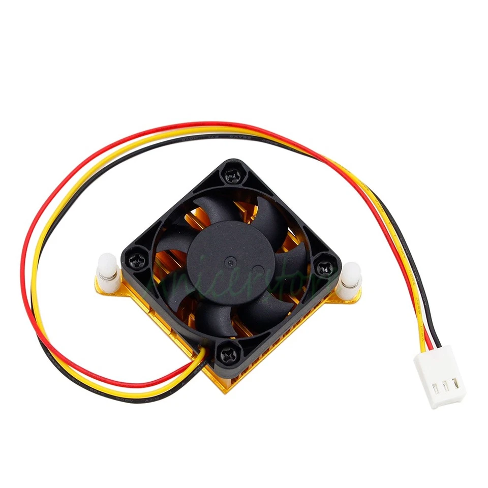 5pcs Aluminium Heatsink Fin Cooler w/Fan For PC Northbridge Chipset Cooling - Image 1 of 4