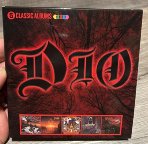 DIO CD SET HOLY DIVER + LAST IN LINE + SACRED HEART + DREAM EVIL +WOLVES VERTIGO - Picture 1 of 7
