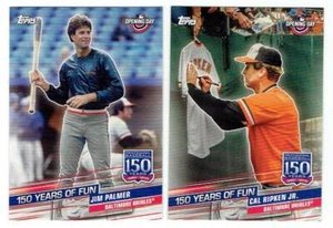 CAL RIPKEN & JIM PALMER Orioles ~ 2019 Topps OD 150 Years of Fun ~ FREE SHIP - Picture 1 of 1