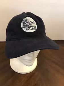 The Tonight Show Hat Cap Jimmy Fallon NBC TV Blue Strapback - Picture 1 of 5