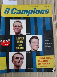 # IL CAMPIONE N 1 /1958 - LA NUOVA INTER -ANGELILLO ALTRE 1958 DISPONIBILI - Foto 1 di 7