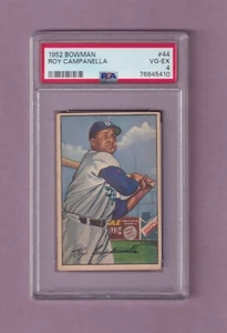 1952 BOWMAN ROY CAMPANELLA baseball card #44 - PSA 4 VG-EX - Brooklyn Dodgers - Picture 1 of 2