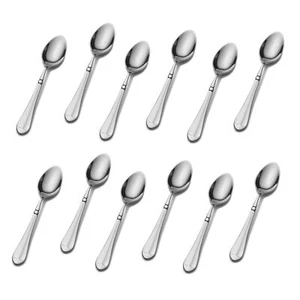 Mikasa French Countryside 18/10 Stainless Steel Demitasse Spoon (Set of Twelve) - Picture 1 of 4