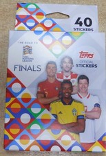 Topps The Road to UEFA Nations League Finals 2022 Stickers Collection Eco Box