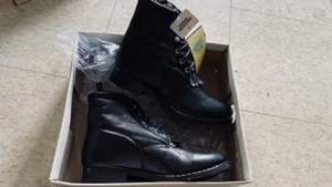 Western LACER Riding BOOTS Ladies sz 6 BLACK New Smoky Mountain LEATHER #3009 - Picture 1 of 4