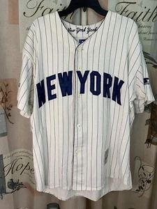 Vintage Starter Joe DiMaggio 1939 Authentic Jersey New York Yankees XL Vintage Rare - Bild 1 von 6