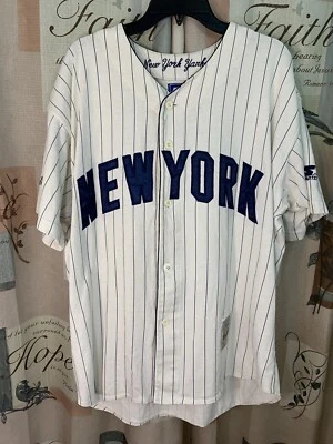 Camiseta Auténtica De Colección Starter Joe DiMaggio 1939 New York Yankees XL DE COLECCIÓN RARA Foto 1 de 4
