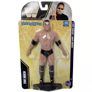 WWE - Modellino Legends THE ROCK Bend-Ems Bendy - Foto 1 di 2