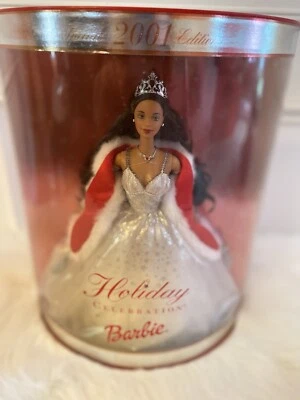 2001 Holiday Celebration Barbie (Unopened) - Image 1 of 3