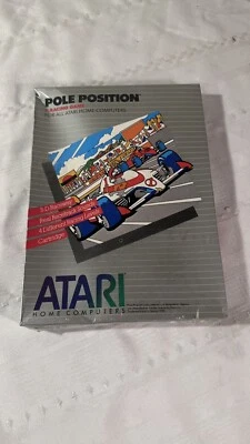 Atari Home Computer Pole Position BRAND NEW NEVER USED NOS 400/800/XE/XL Vintage - Image 1 of 4