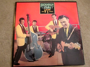 ROCKABILLY STARS VOL 1 Double LP '81 EPIC EG-37618 Carl Perkins, Link Wray EX - Picture 1 of 12