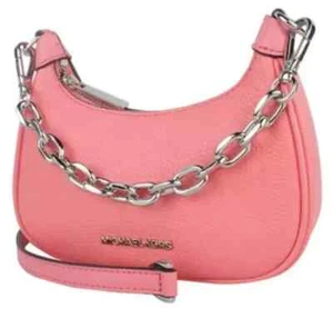 Michael Kors Cora Mini Zip Pouchette Pink Crossbody Bag 35R3S4CC5L NWT $348 - Picture 1 of 5