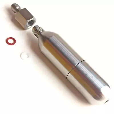 Mini CO2 Kartusche Bier Adapter - nachfüllbar mit 3/8-24 UNF Gewindeverschraubung - Bild 1 von 4