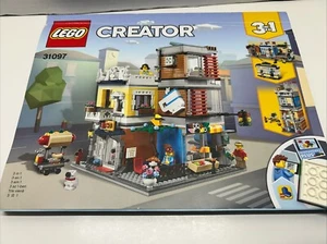 LEGO Creator 31097 Manual de instrucciones City Townhouse Pet Shop & Café - Imagen 1 de 5