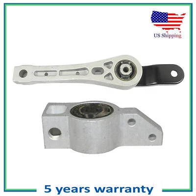 Soporte de motor de 2 piezas para manual Volkswagen Eos 2,0 L Rabbit 2,5 L 6964 6962 Foto 1 de 4