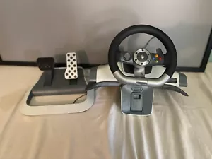 Microsoft Xbox 360 Wireless Lenkrad mit Force Feedback & Fußpedalen - Bild 1 von 18