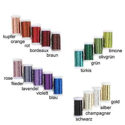 100g Myrtendraht Dekodraht Ø0,3mm ca.160m Basteldraht Dekolackdraht Lackdraht - Bild 1 von 2