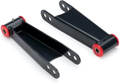 3" Rear Drop Shackles For 2001-2010 Chevy GMC Sierra Silverado 1500HD 3500HD - Image 1 of 4