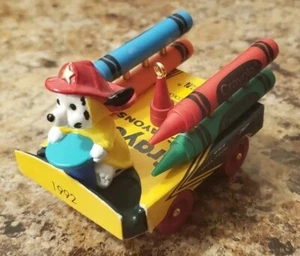 Hallmark Keepsake Crayola Bright Blazing Colors Collectors Ornament Dated 1992 - Picture 1 of 11