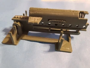 MARX OLIVE DRAB REPRODUCTION ROCKET LAUNCHER FOR MILITARY FLAT CAR - Picture 1 of 5