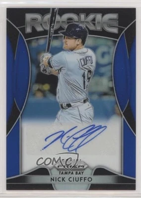 2019 Panini Prizm Rookie Auto Blue Prizm Nick Ciuffo #RA-NC Auto RC - Image 1 of 2