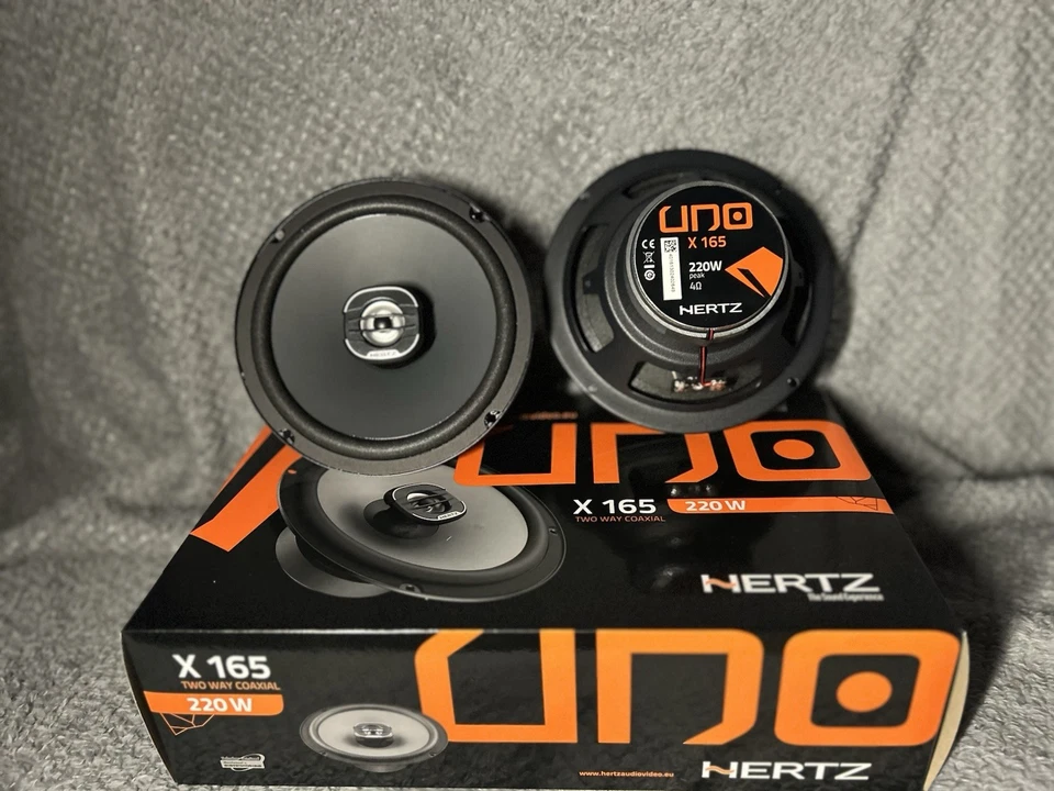 Casse Auto Altoparlanti Hertz X165 per Auto 16,5cm 220W Kit 2 Vie Coassiali - Immagine 1 di 4