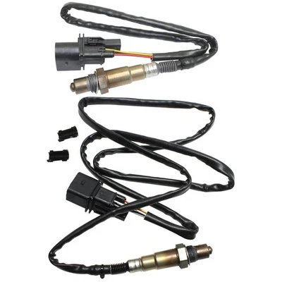 Juego de pares de sensores de oxígeno O2 lado conductor y pasajero aguas arriba para 545 645 Foto 1 de 4