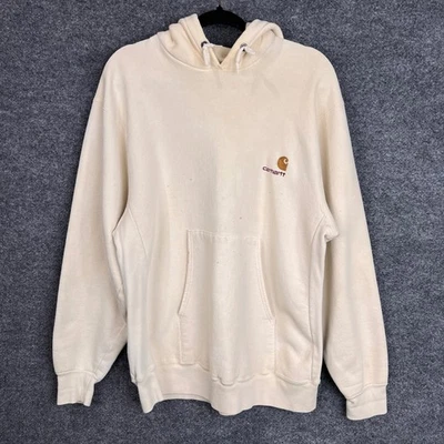 Carhartt Sudadera con Capucha Resistente Ropa Exterior Bordado Logo Pullover Sudadera M Foto 1 de 4